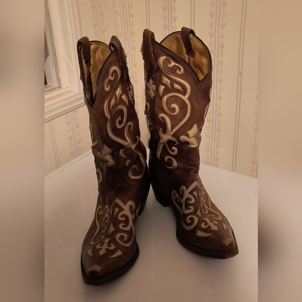 Tony lamas Earth Santa Fe women's boots